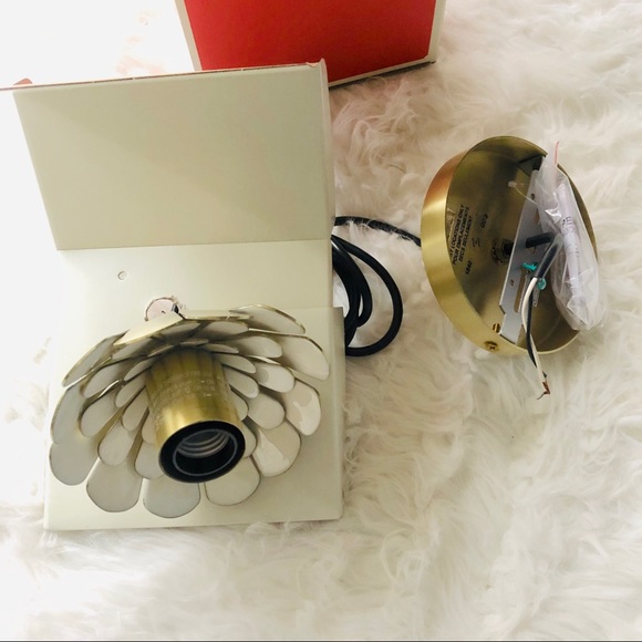 OPALHOUSE Enamel Flower Ceiling Pendant Light - Picture 3 of 8